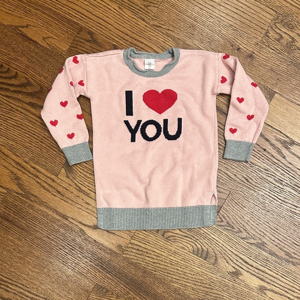 GUC Gap Valentines Sweater Dress; 3
